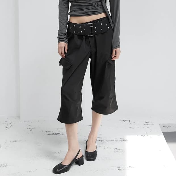 Cerric waist string cafri cargo pants