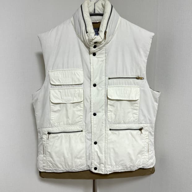 폴로 아카이브 피싱 다운 패딩 베스트 L