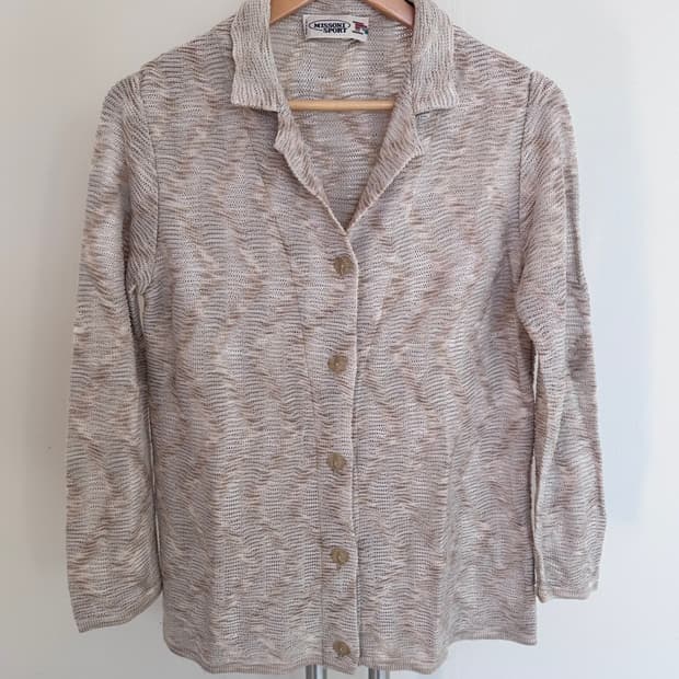 미쏘니 스포츠 여성 가디건