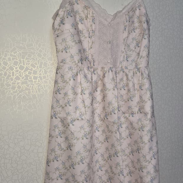 팜므뮤즈 Dalia Lace Floral Slip 원피스 핑크