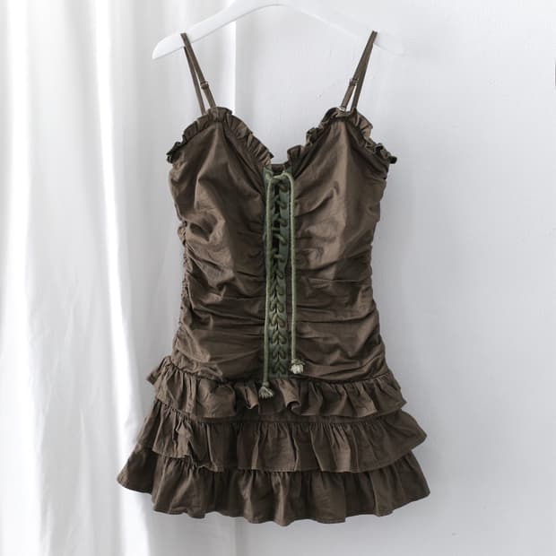 corset cancan one-piece