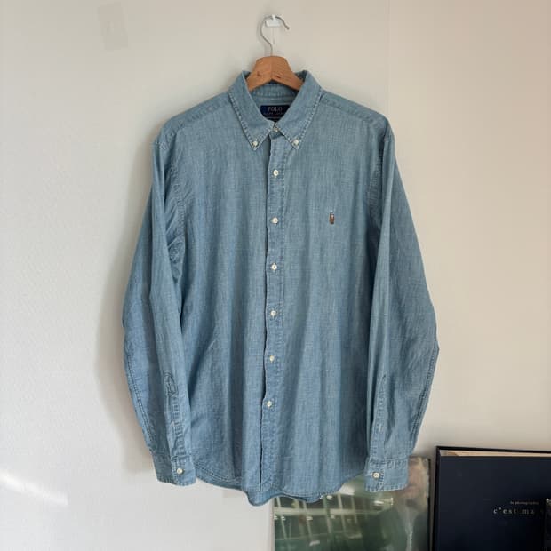 폴로 랄프로렌 데님 셔츠 L