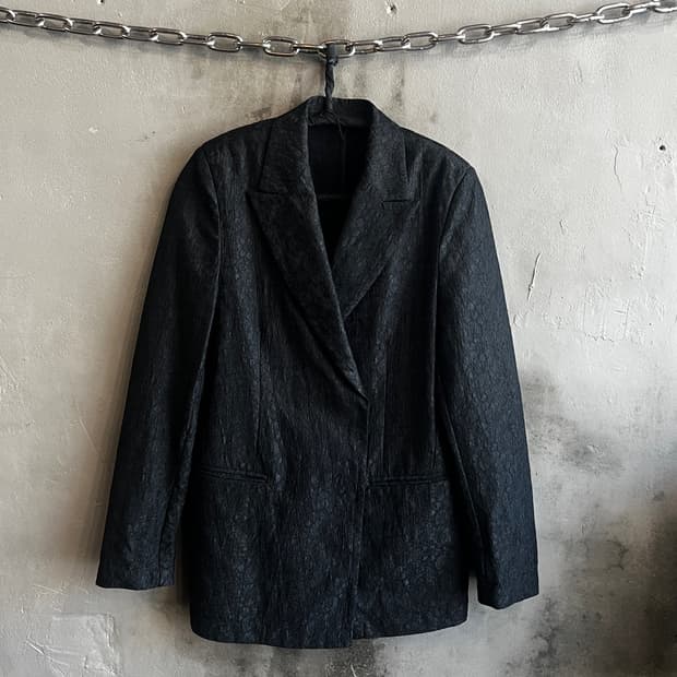 17aw MSGM 레이스 테일러드 자켓