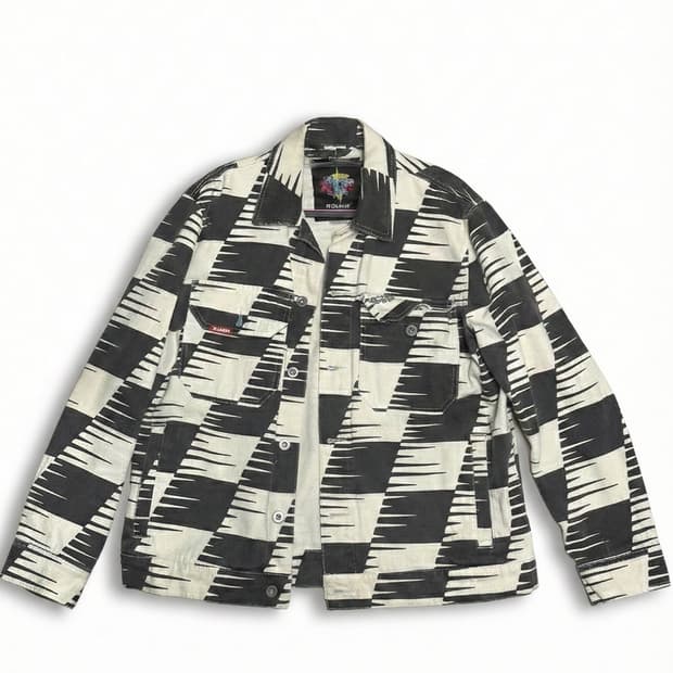 데우스 X 나이토(Naito) 캡슐 컬렉션 한정판 트러커 자켓(사이즈:L