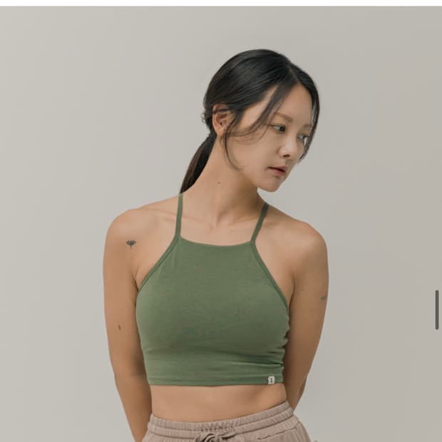 소함소함 홀터넥 하렘 요가 바지 (크롭탑/팬츠)