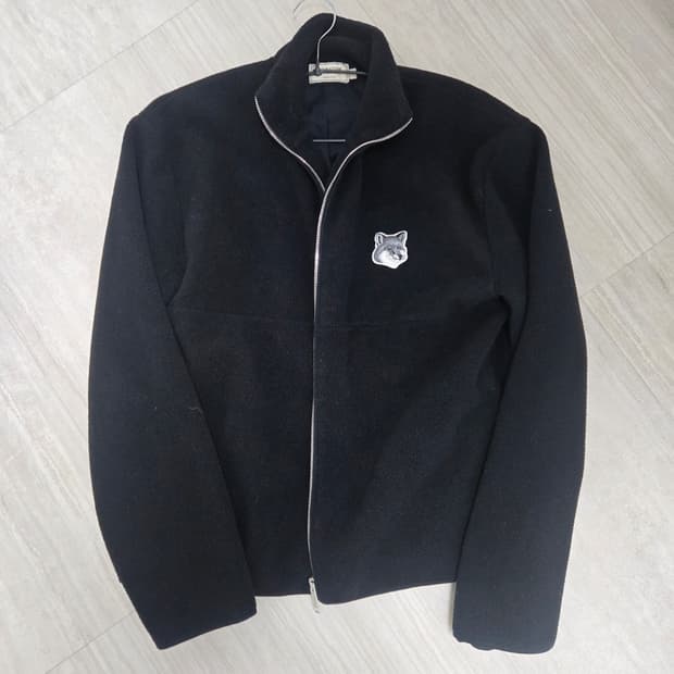 [S] 메종키츠네 19fw 코리아 익스클루시브 플리스 블랙