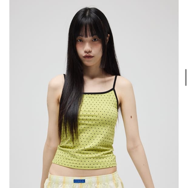 핀카 슬리브리스 키위도트 s (시착해보고 작아서 팔아요ㅠ)