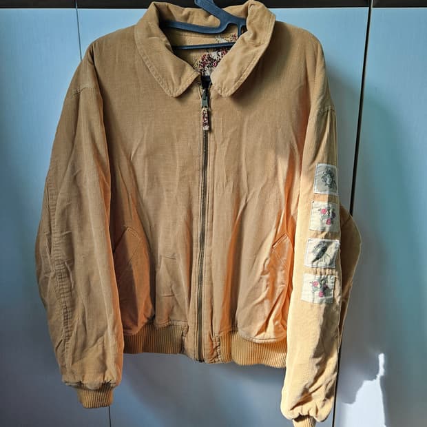 ketty 일본 빈티지 리버시블 코듀로이 블루종 자켓 점퍼