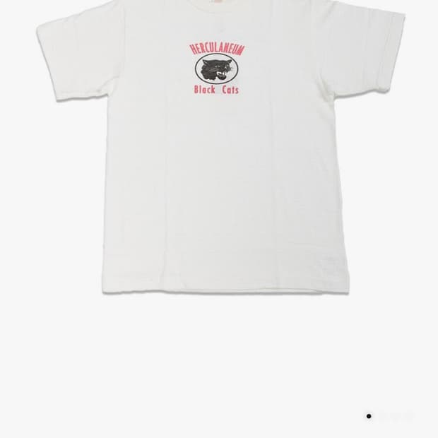 WAREHOUSE Black Cat 티셔츠