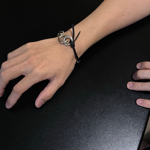 Leather Buckle Bracelet