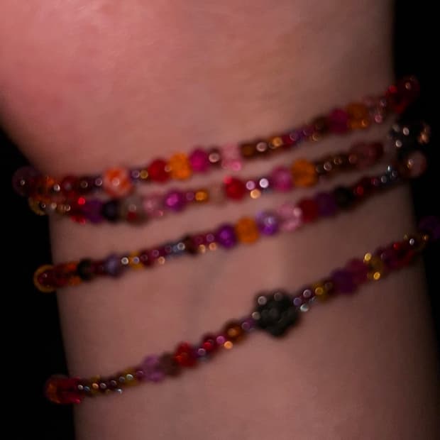 sugar ꙳✿ ᩚ 핸드메이드 비즈 팔찌 목걸이