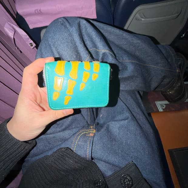 Kapital wallet Turquoise