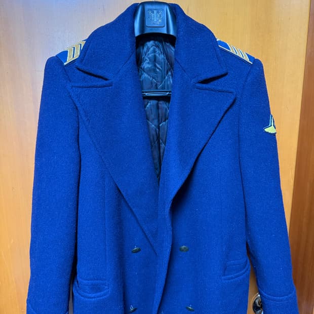 소련 러시아 빈티지 코트