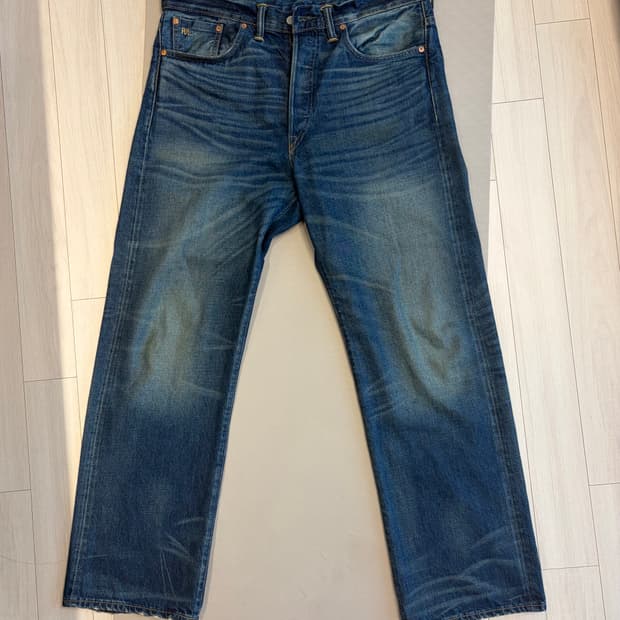 RRL 더블알엘 데님팬츠 그랜드폴스 34/32 입니다