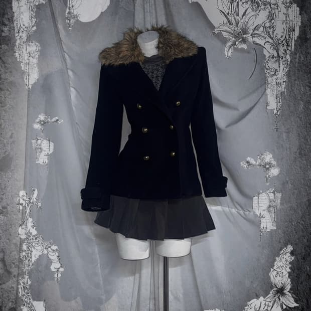 엑시즈팜 빈티지 그레이 무채색 오네갸루 코디세트 