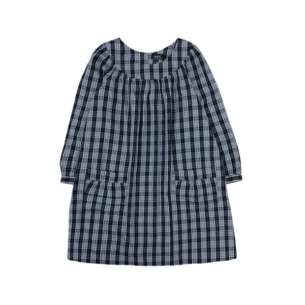 A.P.C. 아페쎄 체크 원피스