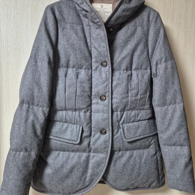 (명품) 부르넬로 쿠치넬리 다운패딩 버진 울패딩자켓 후드자켓