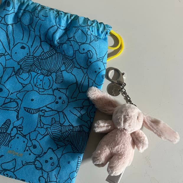 젤리캣 키링 블러쉬 정품