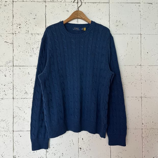 L 폴로 랄프로렌 코튼 니트