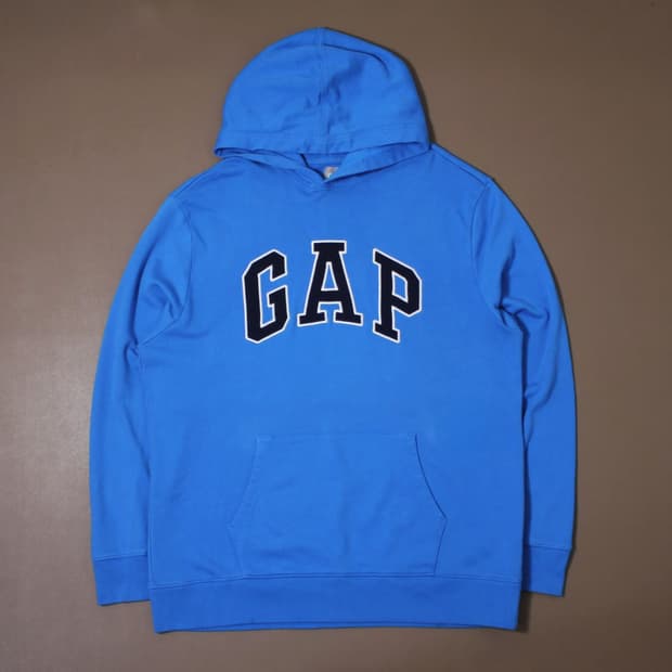 GAP 갭 블루 후드티