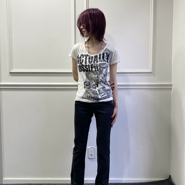 [INGNI]2000s Y2K Girl Print Tee