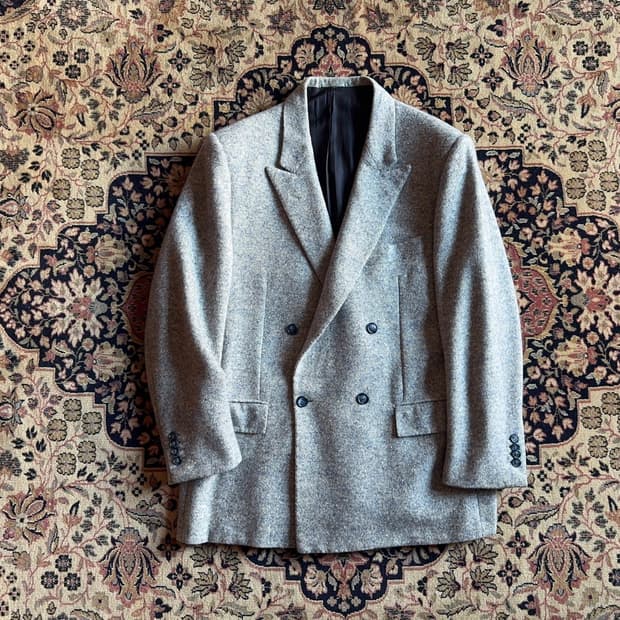 키톤 풀핸드 캐시미어 더블 브레스티드 자켓 100~105