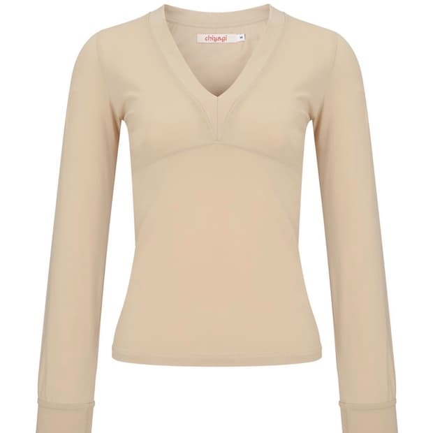 chiyagi Adyra top - sand / S