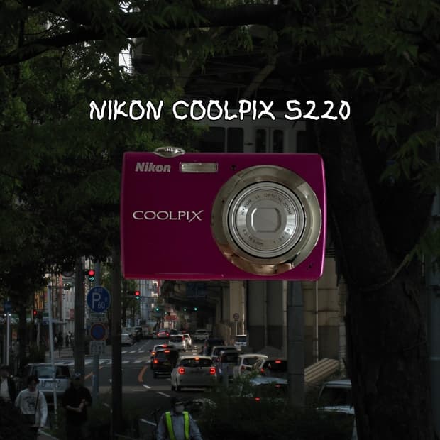 니콘 쿨픽스 S220 빈티지디카 디지털카메라 