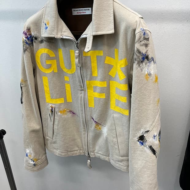 100-105) 뮤지엄비지터 페인티드 자켓 