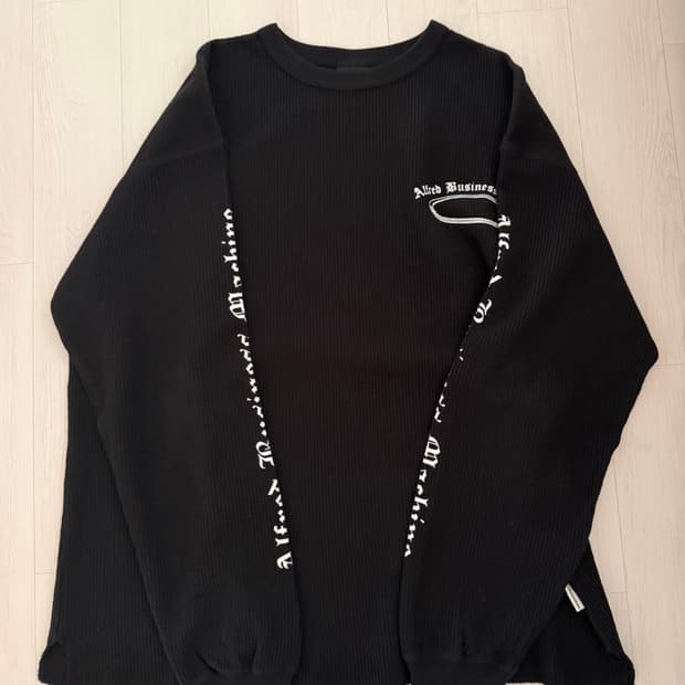 새상품 헤리티지플로스 알프레도 와플 긴팔티