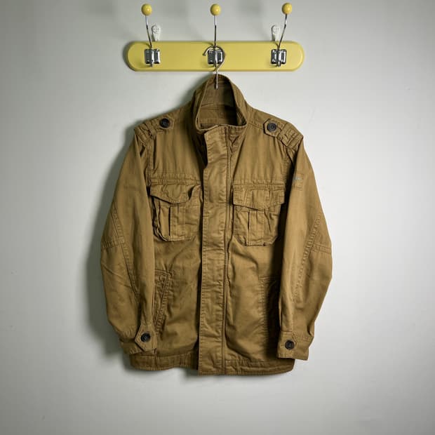아베크롬비 카키 밀리터리 야상 자켓 S