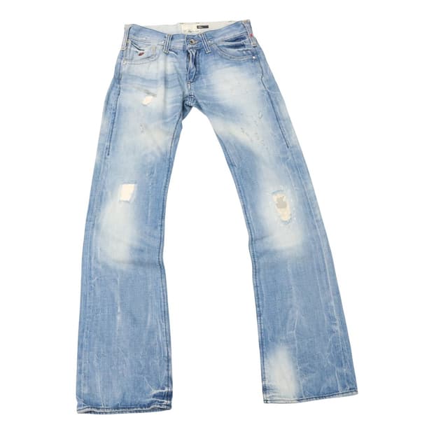 ENERGIE 에너지 빈티지 워싱 부츠컷 데님 팬츠 (W30 L34)