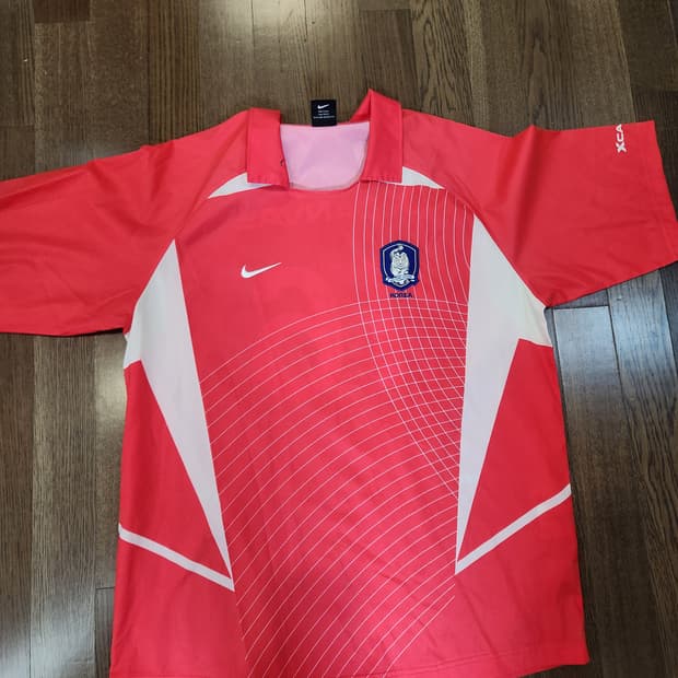 나이키 대한민국 국대 16번 XCANVAS 레트로 축구 유니폼 ⚽️ 블록