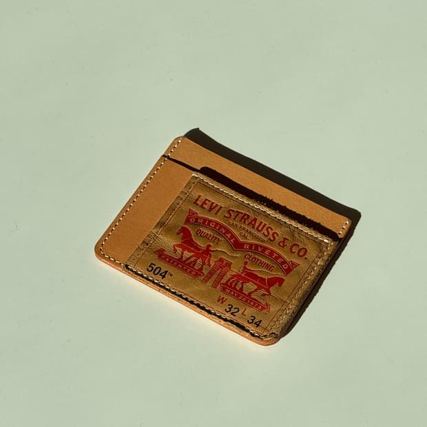 리바이스 백패치 카드지갑 _ 504