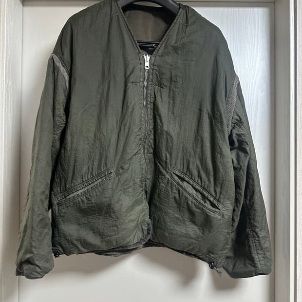 폴리테루 라이너 유즈드 올리브 퀄티드그린 4사이즈