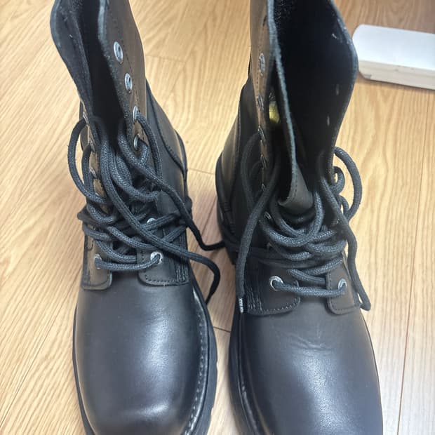 뉴락 컴뱃 레이스업 부츠