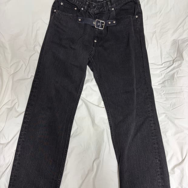 존 로렌스 설리반 블랙 데님 팬츠