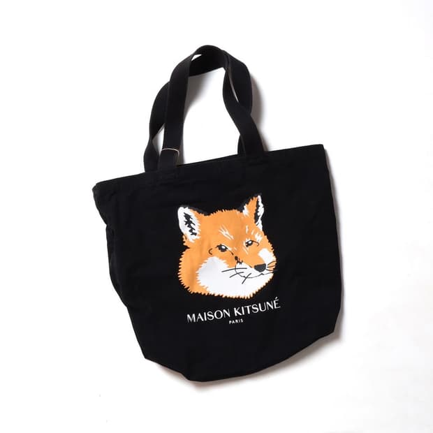 메종 키츠네 Maison Kitsune Printing Tote Bag 