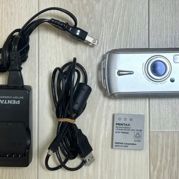 (설명참고) 펜탁스 옵티오 W10 디지털카메라 디카