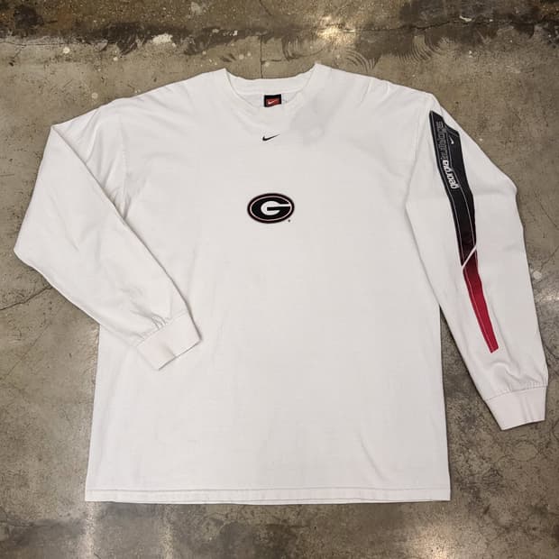 90s USA 나이키 NFL 조지아 롱슬리브 긴팔티셔츠
