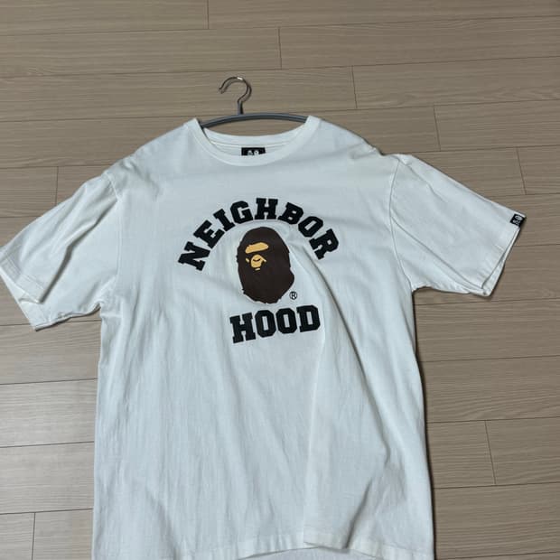 베이프X네이버후드 반팔