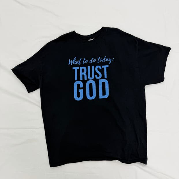 Gildan Trust God 반팔 티셔츠