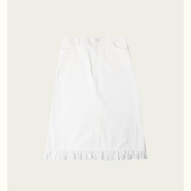 Ribbonbit sara frill skirt (M)
