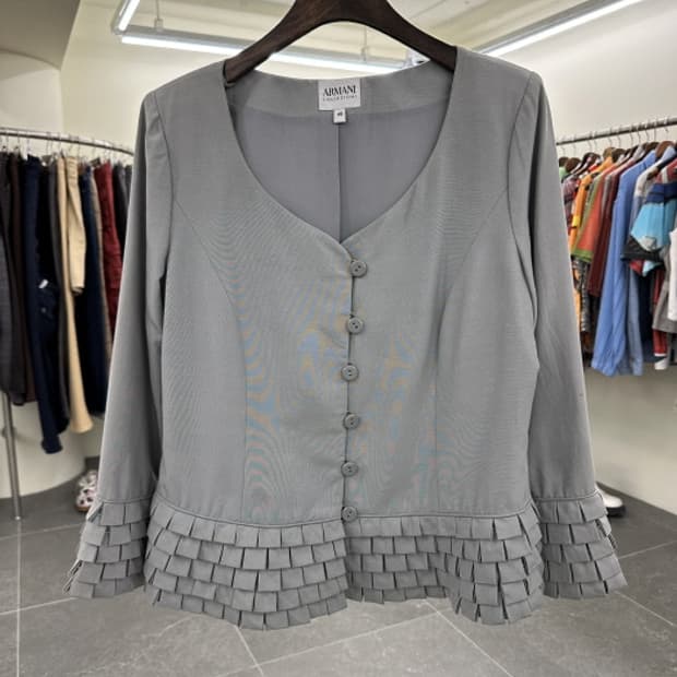 ARMANI COLLEZIONI_ silk blend (L~XL)
