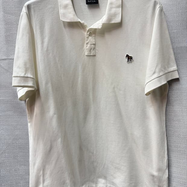 PS폴스미스 지브라패치 로고 반팔카라 XL(L)