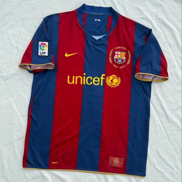 Nike 07- 08 FC Barcelona 바르셀로나 홈 유니폼