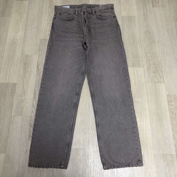 (32) 자라 ZARA 5P 레귤러 스트레이트핏 그레이 데님 자라 데님
