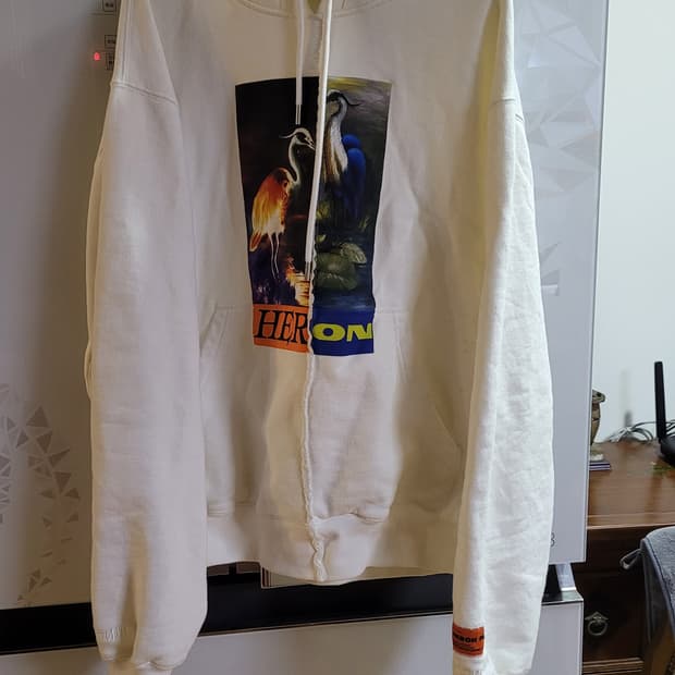 헤론프레스톤 후드 정품 화이트