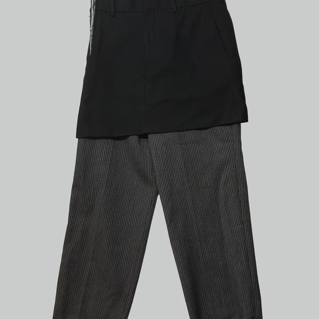 꼼데가르송 레이어드 팬츠