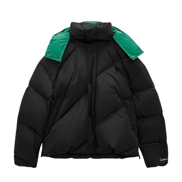 자라 x 아더에러 오버사이즈 덕다운 푸퍼 패딩 블랙 S급